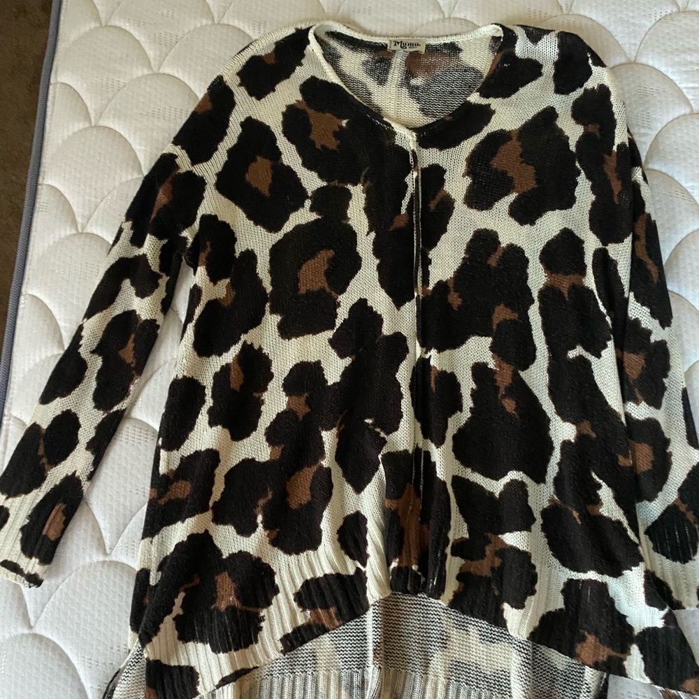 Show me Your Mumu cheetah sweater